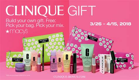 macy's clinique gift with $31 purchase